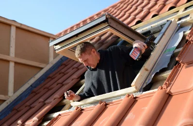 Pose de fenêtres de toit Velux à la Calotterie